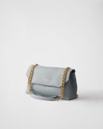 Prada Doux Medium Leather Shoulder Bag - Image 4